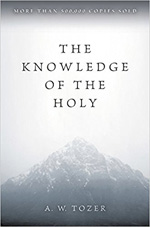 Image of book cover of the Knowledge of the Holy By: A. W. Tozer