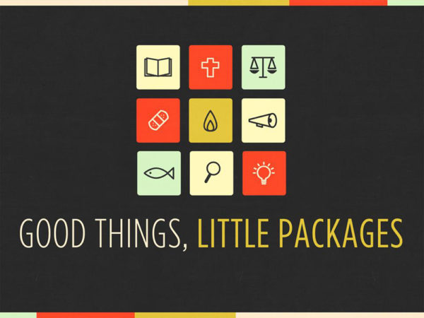 Good Things Little Packages - Habakkuk Image