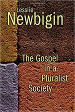 cover of the book gospel in a pluralist society by lesslie newbigin.