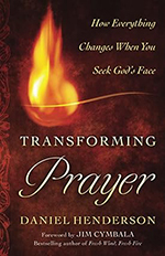 Image of the book cover Transforming Prayer by daniel henderson.