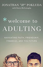 Image of the book cover welcome to adulting by Jonathan Pokluda.